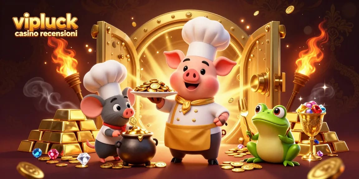 Vipluck casino recensioni: dettagli sulla recensione di un casinò con elementi d'oro e gioco avvincente.