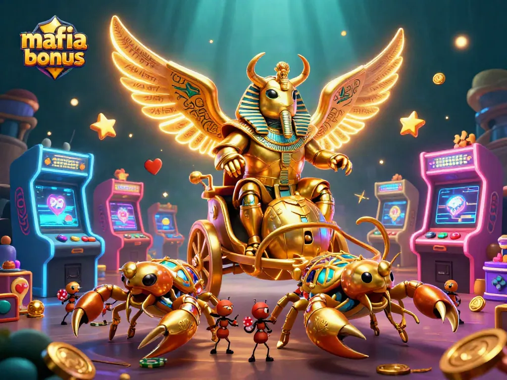 Engage with the exciting mafia casino bonus offering vibrant gaming elements from a thrilling illustration.